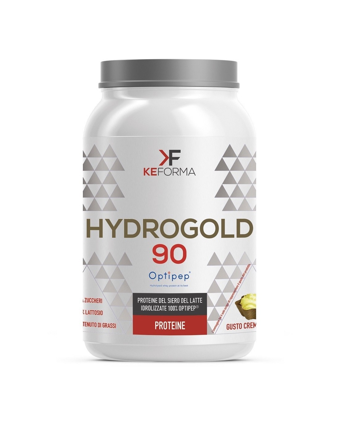 Keforma Hydrogold 90 Integratore Proteine Biscotti al Cioccolato 900 g