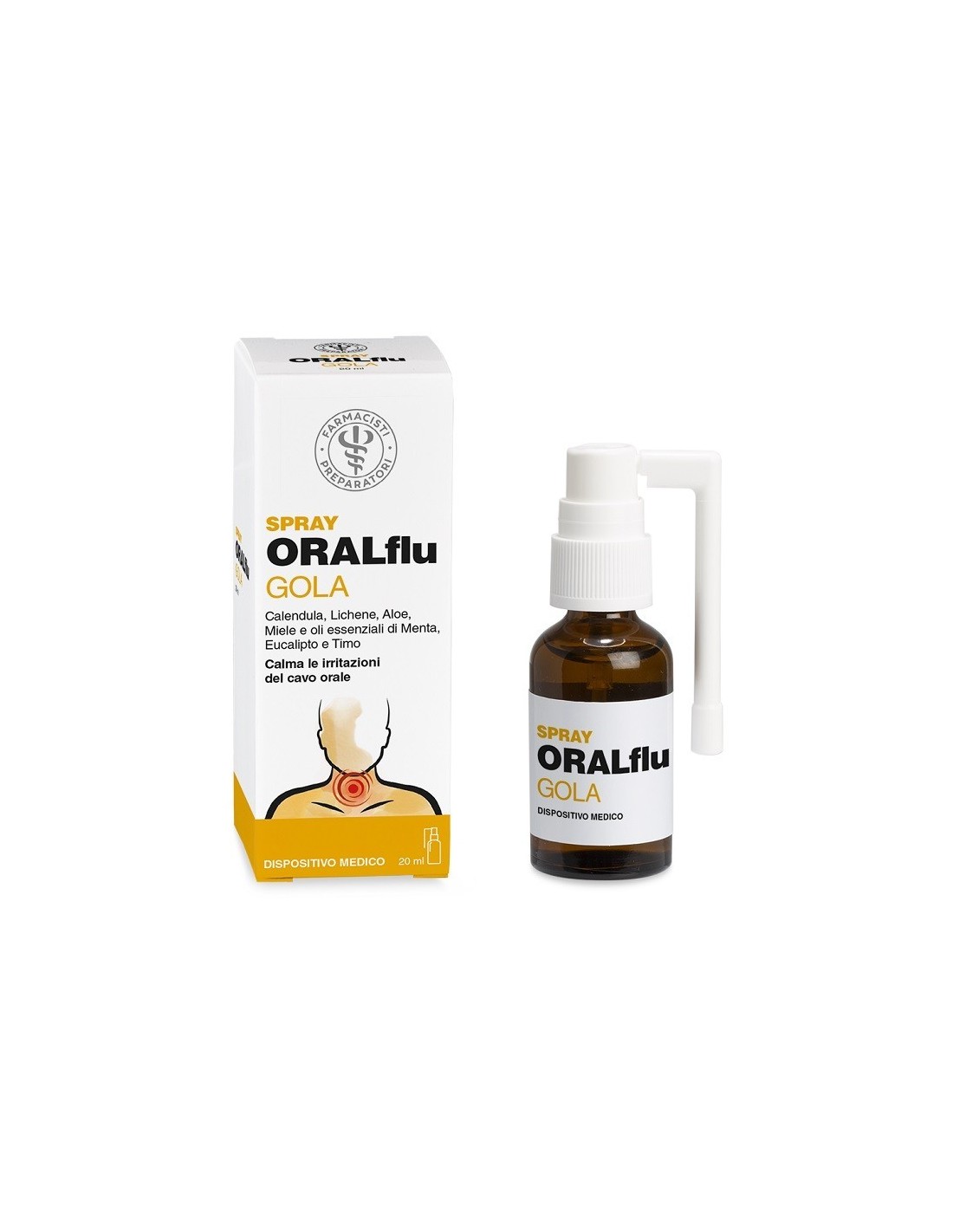 Oralflu gola spray 20 ml